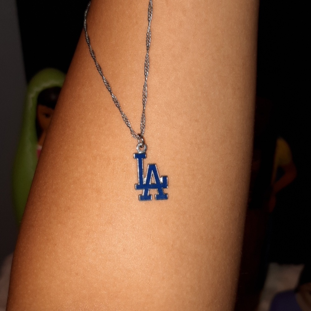 Dodger Blue LA Necklace